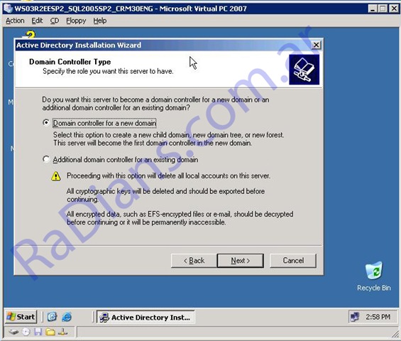 Review Creando Un Active Directory En Windows Server 2003 Howto Ar 6899